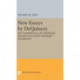 New Essays by De Quincey: His Contributions to the Edinburgh Saturday Post and the Edinburgh Evening Post