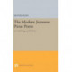 The Modern Japanese Prose Poem: An Anthology of Six Poets