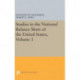 Studies in the National Balance Sheet of the United States, Volume 1