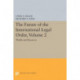 The Future of the International Legal Order, Volume 2: Wealth and Resources