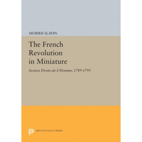The French Revolution in Miniature: Section Droits-De-L'Homme, 1789-1795