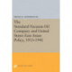 The Standard-Vacuum Oil Company and United States East Asian Policy, 1933-1941