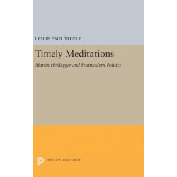 Timely Meditations: Martin Heidegger and Postmodern Politics