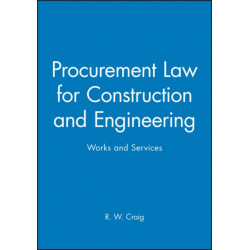 Procurement Law for Construction and Engineering: Works and Services