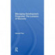 Managing Development Programs: The Lessons Of Success