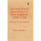 Law and Sexual Misconduct in New England, 1650-1750: Steering Toward England