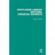 Routledge Library Editions: Financial Markets