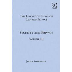Security and Privacy: Volume III
