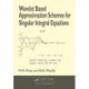 Wavelet Based Approximation Schemes for Singular Integral Equations
