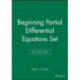 Beginning Partial Differential Equations Set