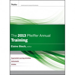 The 2013 Pfeiffer Annual: Training