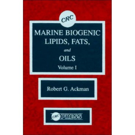 Marine Biogenic Lipids, Fats & Oils, Volume I