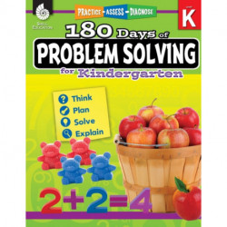 180 Days™: Problem Solving for Kindergarten: Practice, Assess, Diagnose