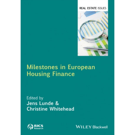 Milestones in European Housing Finance
