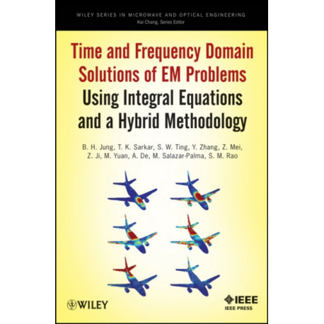 Time and Frequency Domain Solutions of EM Problems: Using Integral Equations and a Hybrid Methodology