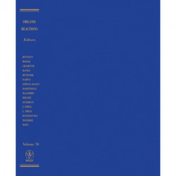 Organic Reactions, Volume 70