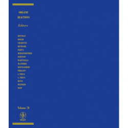 Organic Reactions, Volume 78