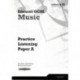 Edexcel GCSE Music Practice Listening Papers pack of 8 (A, B, C)