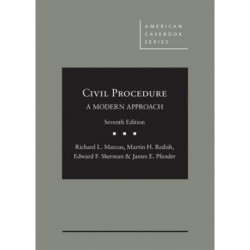 Civil Procedure: A Modern Approach - CasebookPlus