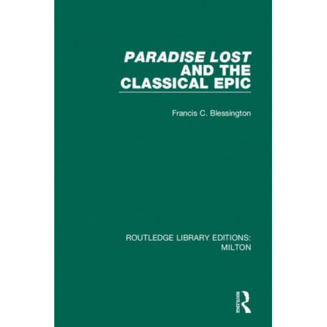 Paradise Lost and the Classical Epic