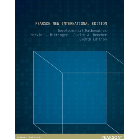 Developmental Mathematics: Pearson New International Edition