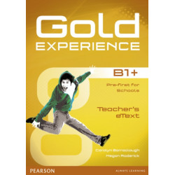 Gold Experience B1+ eText Teacher CD-ROM