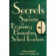 Secrets to Success for Beginning Elementary School Teachers