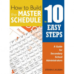How to Build the Master Schedule in 10 Easy Steps: A Guide for Secondary School Administrators