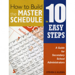 How to Build the Master Schedule in 10 Easy Steps: A Guide for Secondary School Administrators