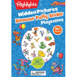 Dinosaur Puffy Sticker Playscenes