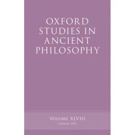 Oxford Studies in Ancient Philosophy, Volume 48
