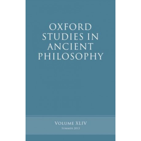 Oxford Studies in Ancient Philosophy, Volume 44