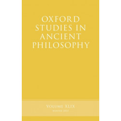 Oxford Studies in Ancient Philosophy, Volume 49