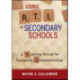 Using RTI in Secondary Schools: A Training Manual for Successful Implementation