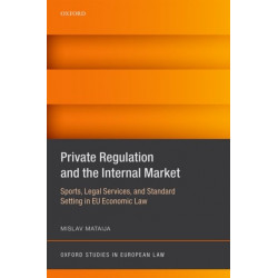 Private Regulation and the Internal Market: Sports, Legal Services, and Standard Setting in EU Economic Law