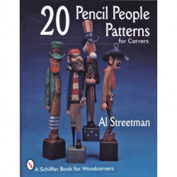 20 Pencil People Patterns for Carvers