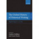 The Oxford History of Historical Writing: Volume 1: Beginnings to AD 600