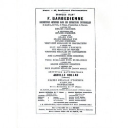 1886 Catalog of the French Bronze Foundry of F. Barbedienne of Paris