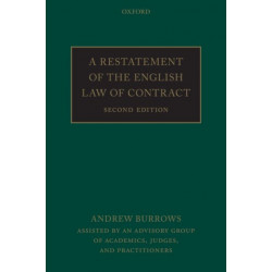 A Restatement of the English Law of Contract