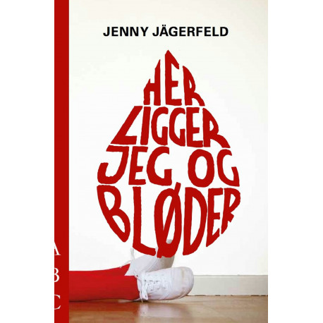 Her ligger jeg og bløder