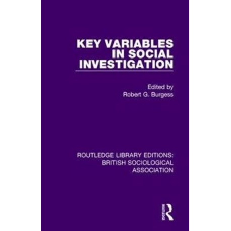 Key Variables in Social Investigation