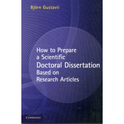 How to Prepare a Scientific Doctoral Dissertation Based on Research Articles