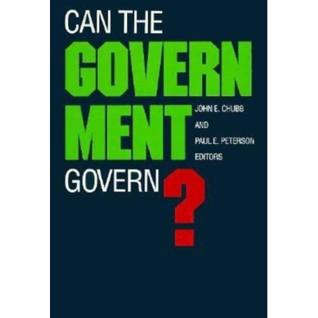 Can the Government Govern?