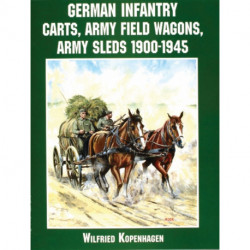 German Infantry Carts, Army Field Wagons, Army Sleds 1900-1945