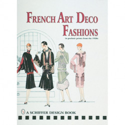 French Art  Deco Fashions in  Pochoir Prints from  the 1920s