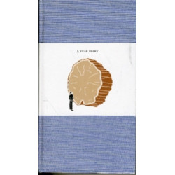 5 Year Diary: Blue Cover
