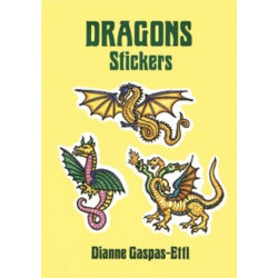 Dragons Stickers: 20 Full-Color Designs