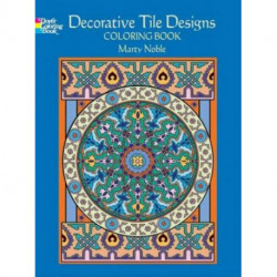 Decorative Tile Designs Coloring Book: Coloring Book