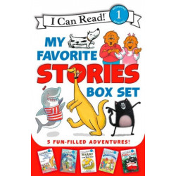 I Can Read My Favorite Stories Box Set: Happy Birthday, Danny and the Dinosaur!- Clark the Shark: Tooth Trouble- Harry and the Lady Next Door- The Berenstain Bears: Down on the Farm- Splat the Cat Makes Dad Glad