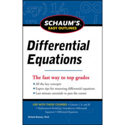 Schaum's Easy Outline of Differential Equations, Revised Edition